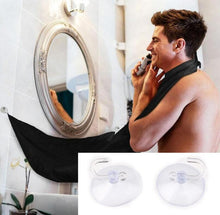 Load image into Gallery viewer, Shaving Cloth Black Beard Trimming Apron

