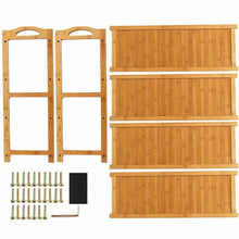 Load image into Gallery viewer, Bamboo Shoe Rack 4 Tier
