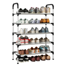 Load image into Gallery viewer, Portable Storage Shoe Rack Shoe Holder 5 Tiers
