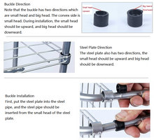 Load image into Gallery viewer, Carbon Steel Storage Stackable Shoes Cabinet Rack Shelf
