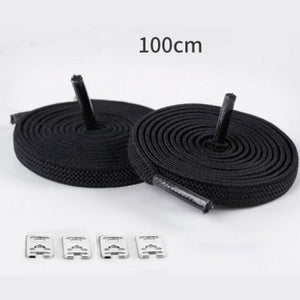 No Tie Replacement Shoelaces Black