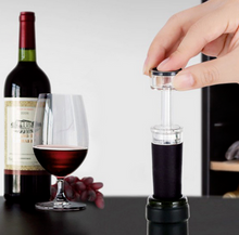 Load image into Gallery viewer, Air Pump Plug Vacuum Sealed Wine Champagne Bottle Stopper Preserver
