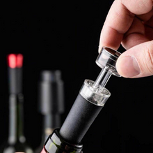 Load image into Gallery viewer, Air Pump Plug Vacuum Sealed Wine Champagne Bottle Stopper Preserver
