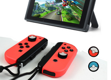 Load image into Gallery viewer, Nintendo Switch Thumb Grip Caps Soft Silicone Joystick Cover 4Pcs
