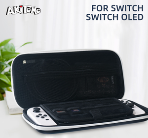 Nintendo Switch OLED Game Deluxe Travel Stand Carrying Case