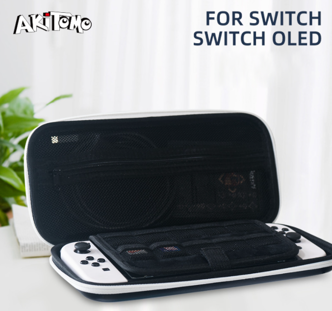 Nintendo Switch OLED Game Deluxe Travel Stand Carrying Case
