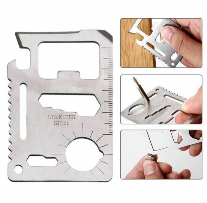 Camping Tool Card 11 in 1