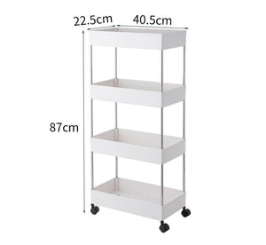 Kitchen Trolley Cart Storage Shelf