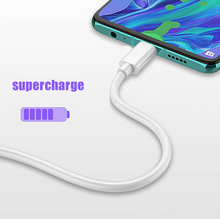 Load image into Gallery viewer, Super Quick Charge 5A USB Type C Cable Mobile Phone Data Cable 1M
