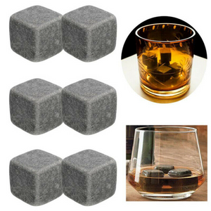 Whiskey Stones Chillers Ice Cubes 6pcs