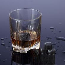 Load image into Gallery viewer, Whiskey Stones Chillers Granite Wine Drinks Cooler Ice Cubes 9PCS
