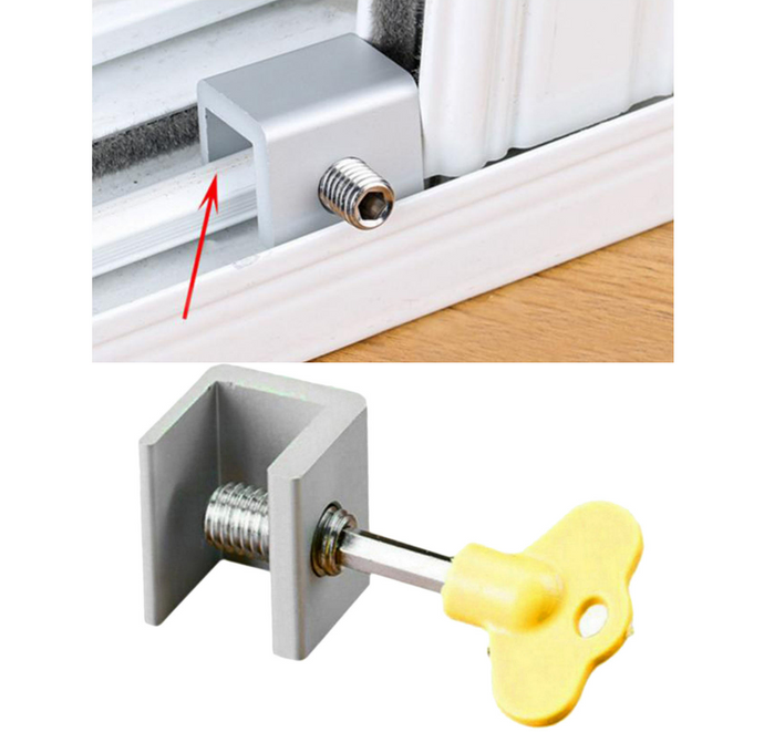 Sliding Door And Window Safety Lock Safety Sliding Window Stopper