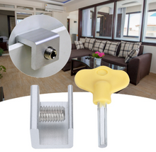Load image into Gallery viewer, Sliding Door And Window Safety Lock Safety Sliding Window Stopper

