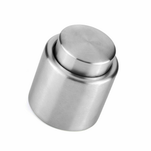 Stainless Steel Vacuum Sealed Red Wine Bottle Stopper Cap