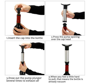 Vacuum Pump Sealer Preserver Set