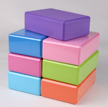 Load image into Gallery viewer, 2PCS Yoga Block Brick Foaming Home Exercise Practice Fitness Gym Sport Tool
