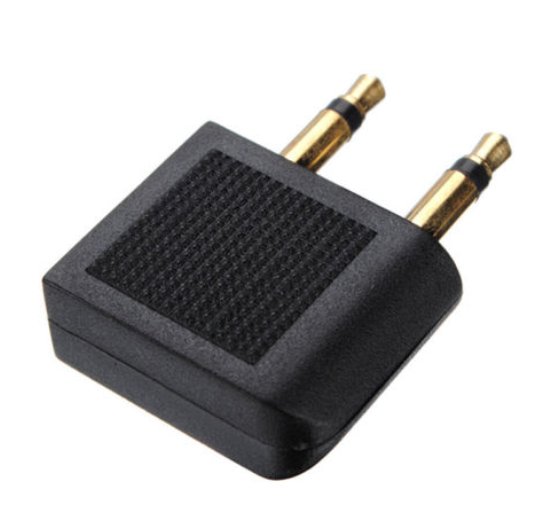 3.5mm Pro Airline Airplane Headphone Plug Adapter